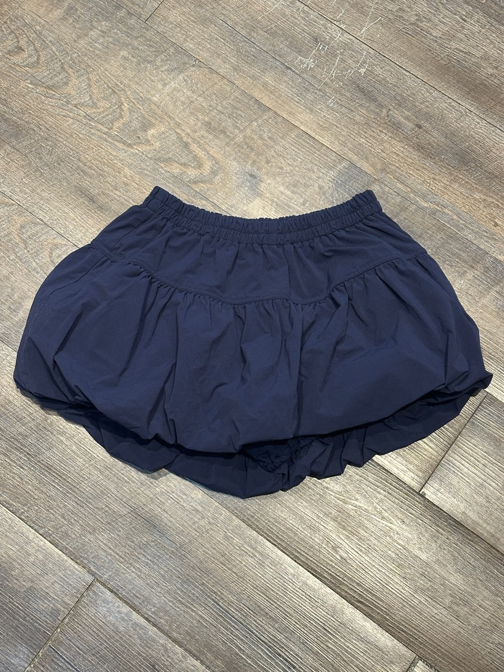 Kido Studio Wear Navy Blue Bubble Bloomer Skort Medium EM Clothing